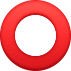 วงกลมขนาดใหญ่หนัก Emoji ⭕ image - Facebook Meta style