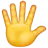 Hand With Fingers Splayed