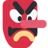 Emoji Goblin giapponese 👺 image - Twitter / X (Twemoji) style