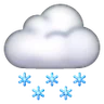เมฆกับหิมะ Emoji 🌨 image - Samsung style