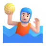 Person Playing Water Polo: Light Skin Tone Emoji 🤽🏻 image - Microsoft 3D Fluent style