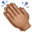 Clapping Hands: Medium Skin Tone