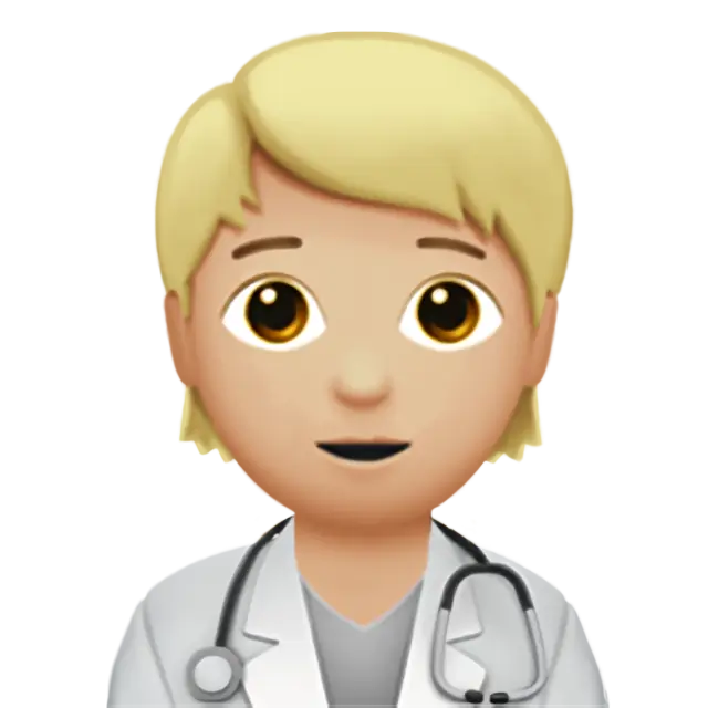 Health Worker: Medium-Light Skin Tone