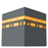 Kaaba Emoji 🕋 image - Google Noto Color style