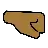Right-Facing Fist: Medium-Dark Skin Tone