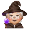 Woman Mage: Medium-Light Skin Tone Emoji 🧙🏼‍♀️ image - Samsung style