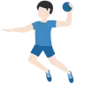 Man Playing Handball: Light Skin Tone Emoji 🤾🏻‍♂️ image - Twitter / X (Twemoji) style