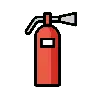 Feuerlöscher Emoji 🧯 image - OpenMoji style