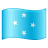 Flag: Micronesia Emoji 🇫🇲 image - Samsung style