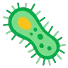 Emoji Mikroba 🦠 image - Google Noto Color Animated style