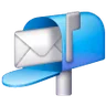 Open Mailbox With Raised Flag Emoji 📬 image - Samsung style