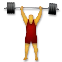 Person Lifting Weights