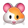 仓鼠脸 Emoji 🐹 image - Telegram style