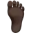 Foot: Dark Skin Tone