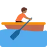 Person Rowing Boat: Medium-Dark Skin Tone Emoji 🚣🏾 image - Twitter / X (Twemoji) style