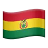 Flag: Bolivia Emoji 🇧🇴 image - Apple style