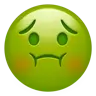 Nauseated Face Emoji 🤢 image - Apple style
