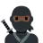 Ninja: Dark Skin Tone