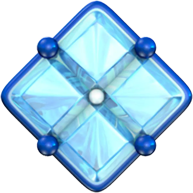 内側にドットがある菱形