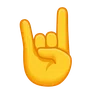 Emoji Segno dei Corni 🤘 image - Telegram style