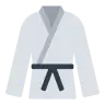 Emoji Uniforme di arti marziali 🥋 image - Tossface style
