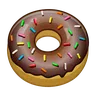 Emoji Ciambella 🍩 image - Telegram style