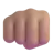 Oncoming Fist: Medium Skin Tone