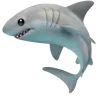 ปลาฉลาม Emoji 🦈 image - Apple style