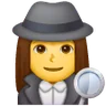 Woman Detective Emoji 🕵️‍♀️ image - Samsung style