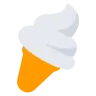 Soft Ice Cream Emoji 🍦 image - Tossface style