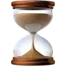 Sanduhr mit fließendem Sand Emoji ⏳ image - Apple style