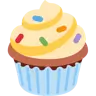 Emoji Cupcake 🧁 image - Twitter / X (Twemoji) style
