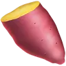 Roasted Sweet Potato Emoji 🍠 image - Apple style