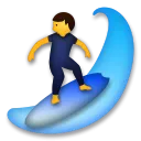 Person Surfing