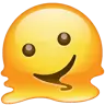 ใบหน้าละลาย Emoji 🫠 image - WhatsApp style