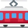 Emoji Tram 🚋 image - Twitter / X (Twemoji) style
