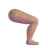 Leg: Medium Skin Tone