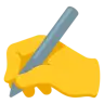 Writing Hand Emoji ✍ image - Google Noto Color style