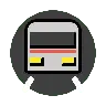 Metro Emoji 🚇 image - OpenMoji style