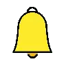 Glocke Emoji 🔔 image - OpenMoji style