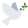 Colombe de la paix Emoji 🕊 image - Tossface style