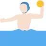 Man Playing Water Polo: Light Skin Tone Emoji 🤽🏻‍♂️ image - Twitter / X (Twemoji) style