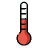 Thermometer Emoji 🌡 image - OpenMoji style