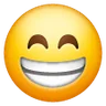 Emoji Faccia sorridente con gli occhi sorridenti 😁 image - Samsung style