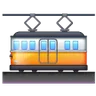 Emoji Tram 🚋 image - Samsung style