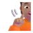 Deaf Person: Medium Skin Tone