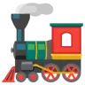 Locomotiva a vapor Emoji 🚂 image - Google Noto Color style