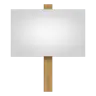 Emoji cartellone 🪧 image - Apple style