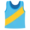 Emoji Running Shirt with Sash 🎽 image - Google Noto Color style