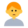 Man Frowning Emoji 🙍‍♂️ image - Tossface style
